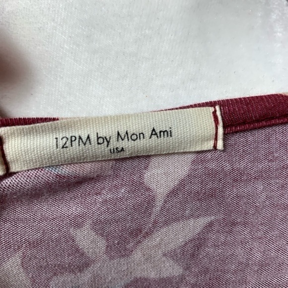 EUC 12 PM By Mon Ami Floral Babydoll Pleated Dress - Picture 9 of 10